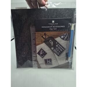 Monogram Accessories Felt Kit by Missouri Star Quilt Company